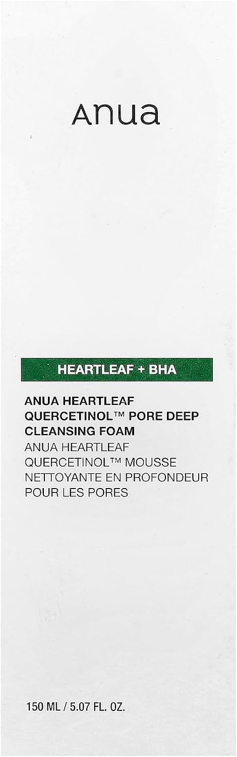 Heartleaf Quercetinol Pore Deep Cleansing Foam 150 ml - ANUA