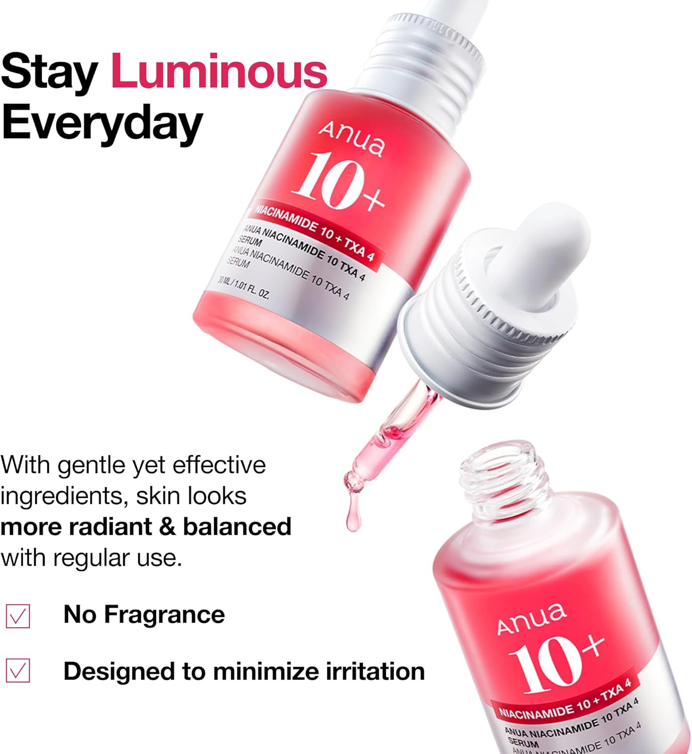 Niacinamide 10% + Tranexamic Acid 4% (TXA) Serum 30 ML - ANUA