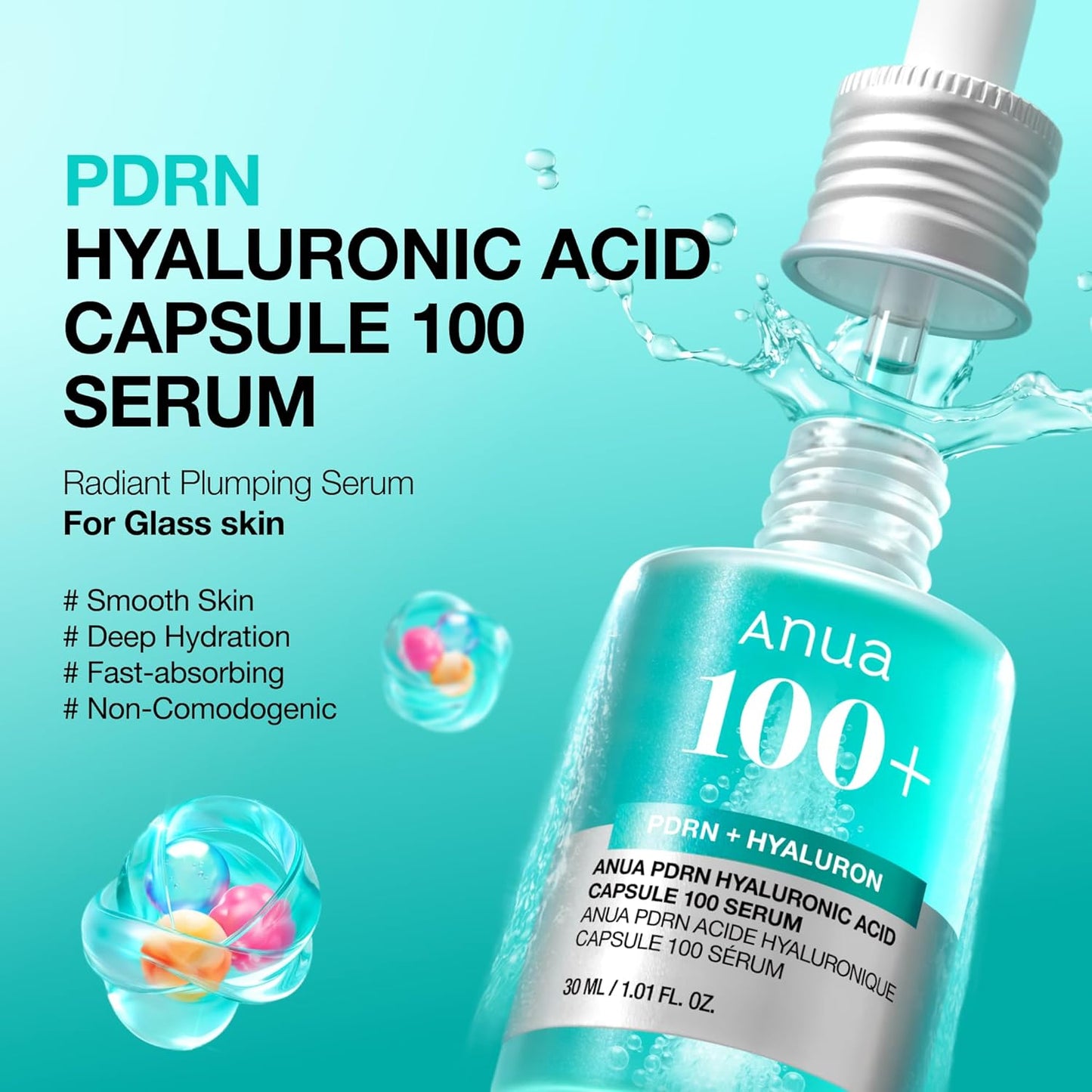 PDRN Hyaluronic Acid Capsule 100 Serum 30 ml - ANUA