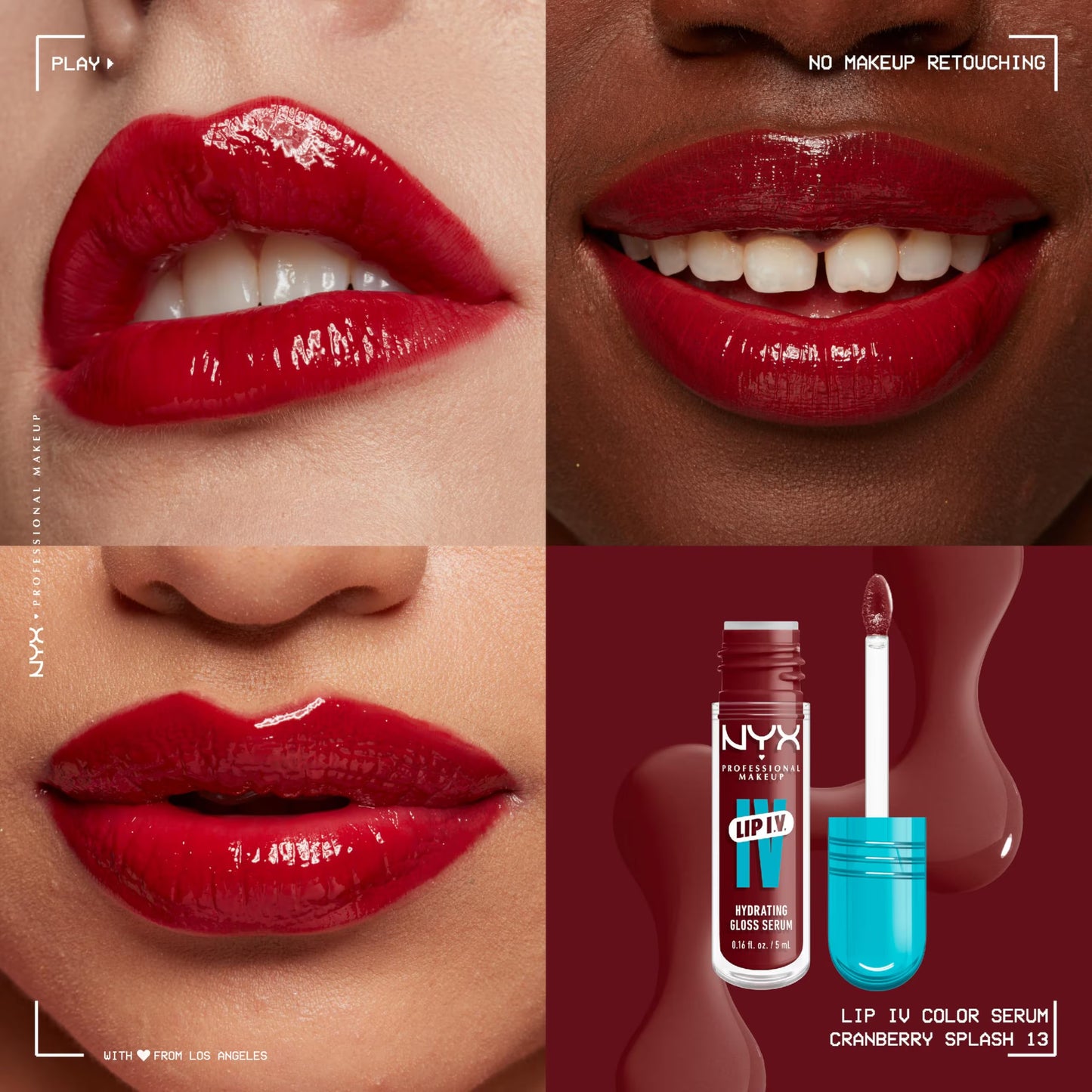 NYX Professional Makeup Lip IV Hydrating Gloss Stain