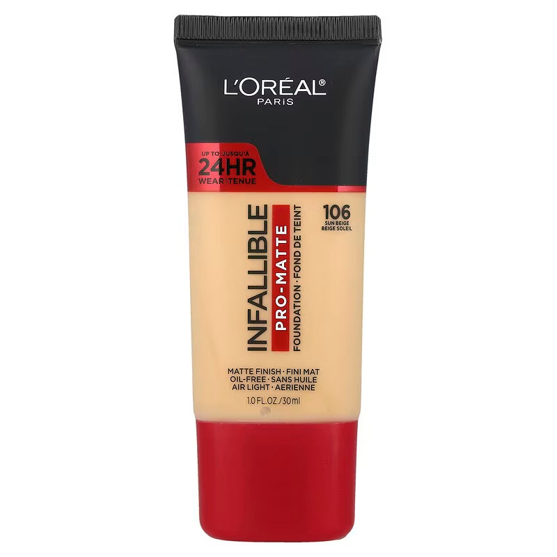 L’Oréal Infallible Pro‑Matte Foundation – 30 ml