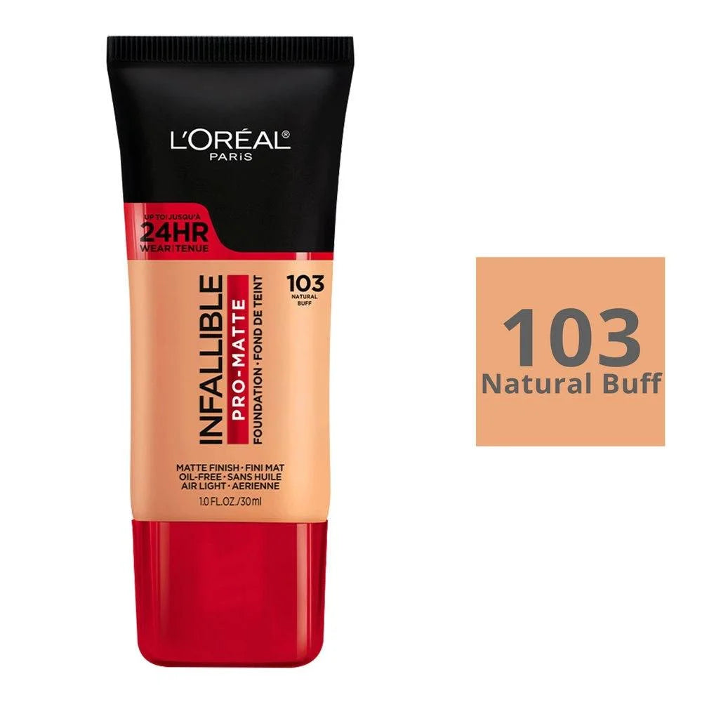 L’Oréal Infallible Pro‑Matte Foundation – 30 ml