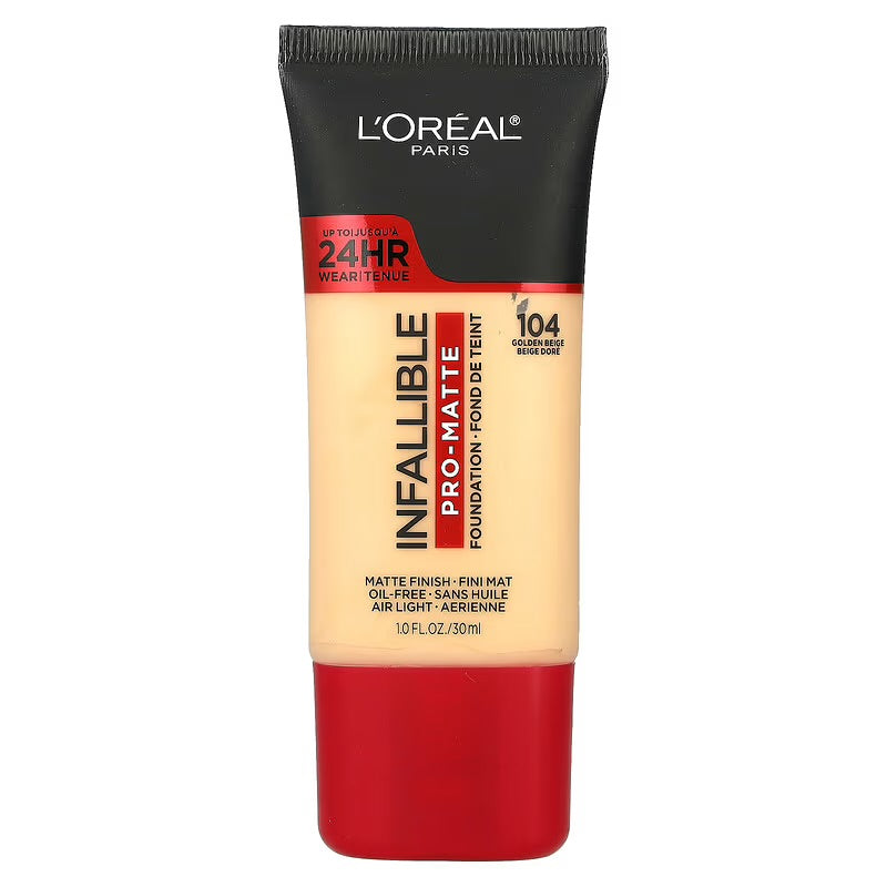L’Oréal Infallible Pro‑Matte Foundation – 30 ml