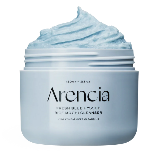 Arencia Blue Hyssop Rice Mochi Cleanser 120 g