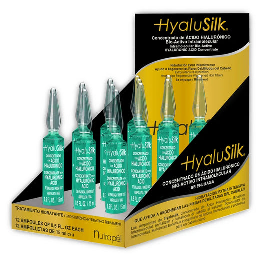 Nutrapel Hyalusilk Concentrado de Ácido Hialurónico Ampolletas – 15 ml