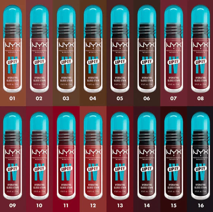 NYX Professional Makeup Lip IV Hydrating Gloss Stain