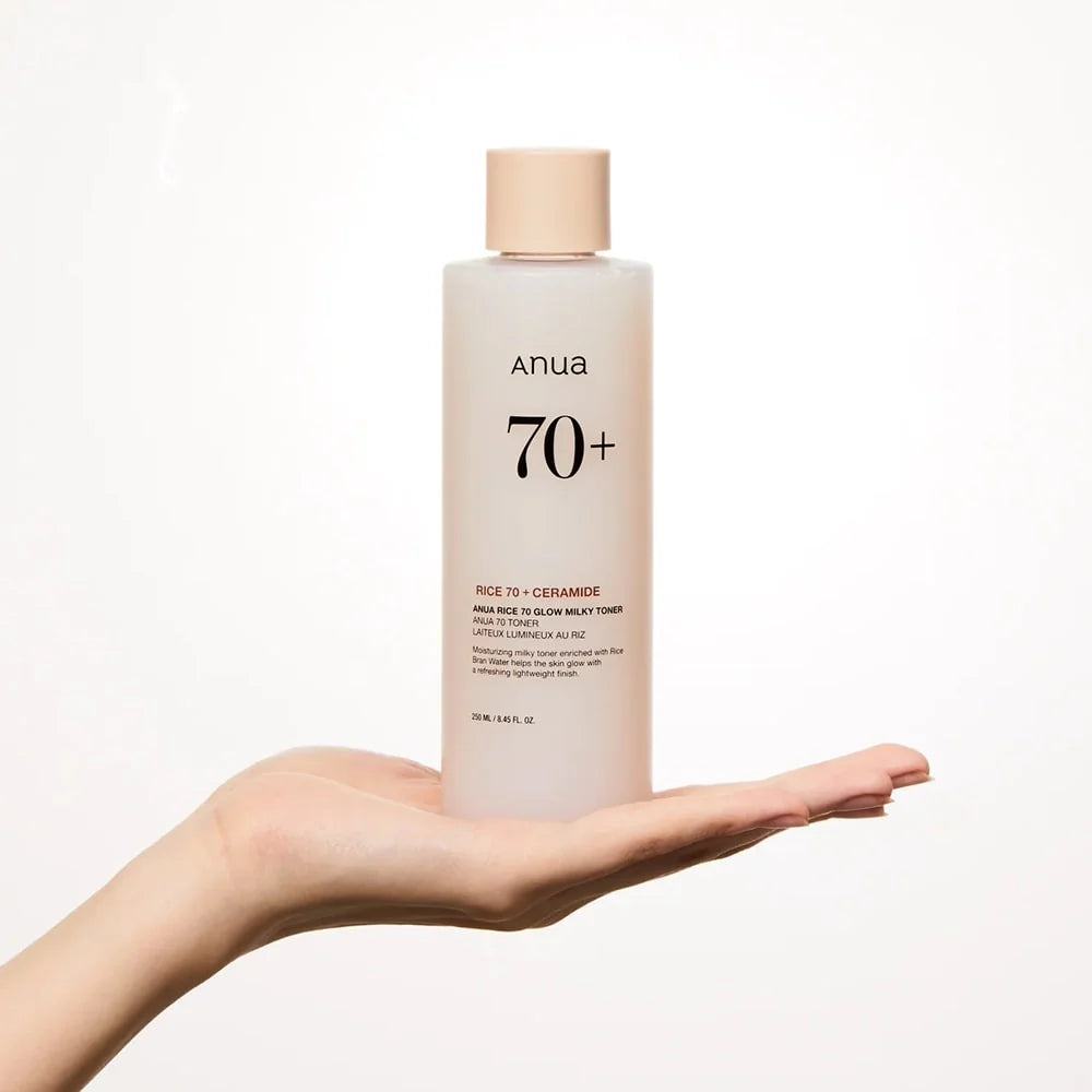 Rice 70 Glow Milky Tóner 250 ml - ANUA