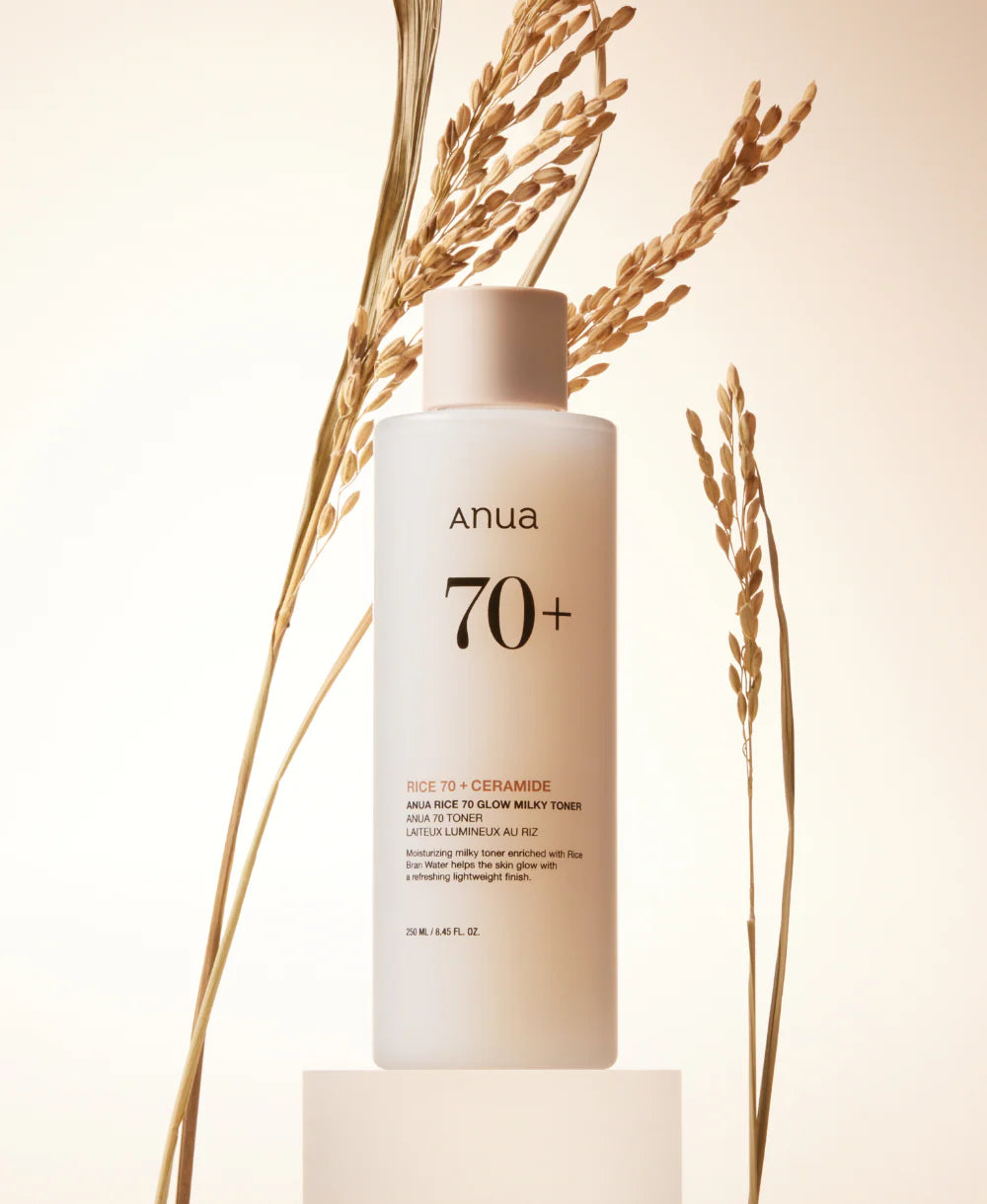 Rice 70 Glow Milky Tóner 250 ml - ANUA