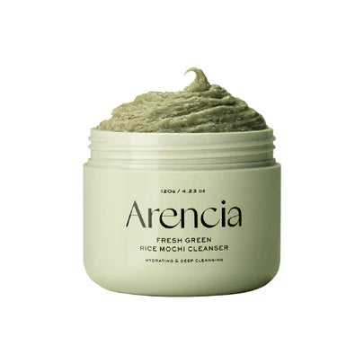 Fresh Green Rice Mochi Cleanser 120 g - ARENCIA