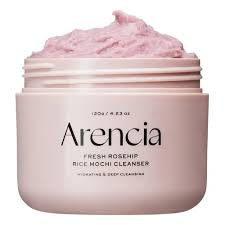 Fresh Rosehip Rice Mochi Cleanser 120 g - ARENCIA