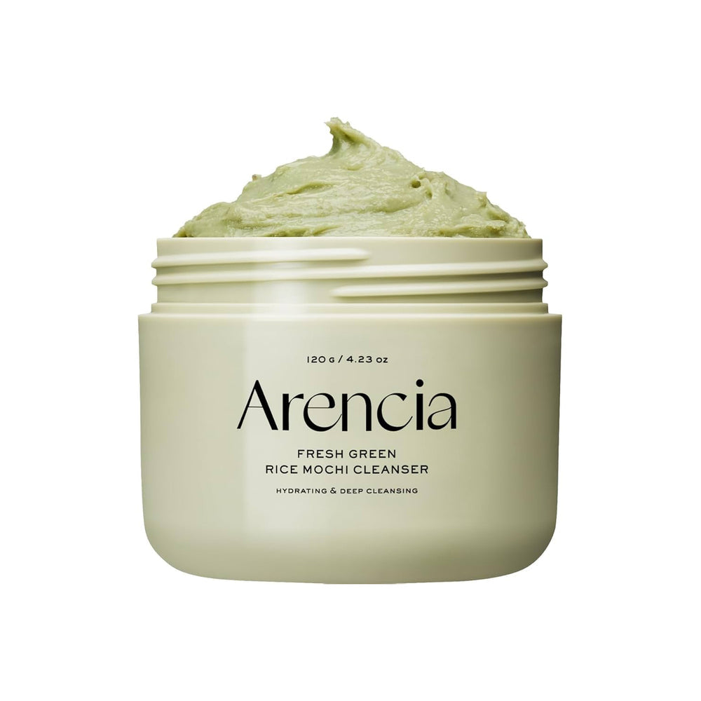 ARENCIA - Fresh Green Rice Mochi Cleanser 120 GR | Limpiador Y Mascarilla Facial Intensivo
