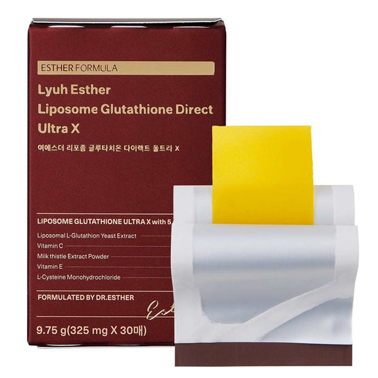 ESTHER FORMULA - Liposome Glutathione Direct Ultra X - 30 laminillas