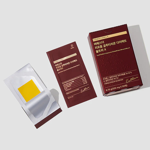 ESTHER FORMULA - Liposome Glutathione Direct Ultra X - 30 laminillas